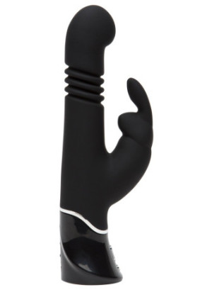 Greedy Girl Thrusting G-Spot Rabbit Vibrator